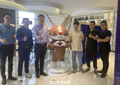 热烈欢迎中国建博会领导一行莅临365WMSPORTS智能科技股份有限公司参观指导！